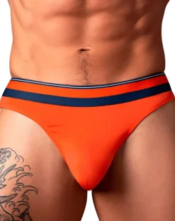 Male Power 412-299 Soo Cumfy Thong Orange