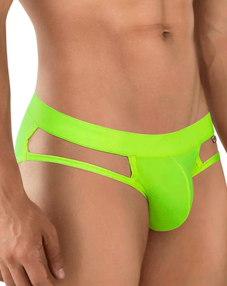 Pikante 2114 Lenox Briefs Neon Green