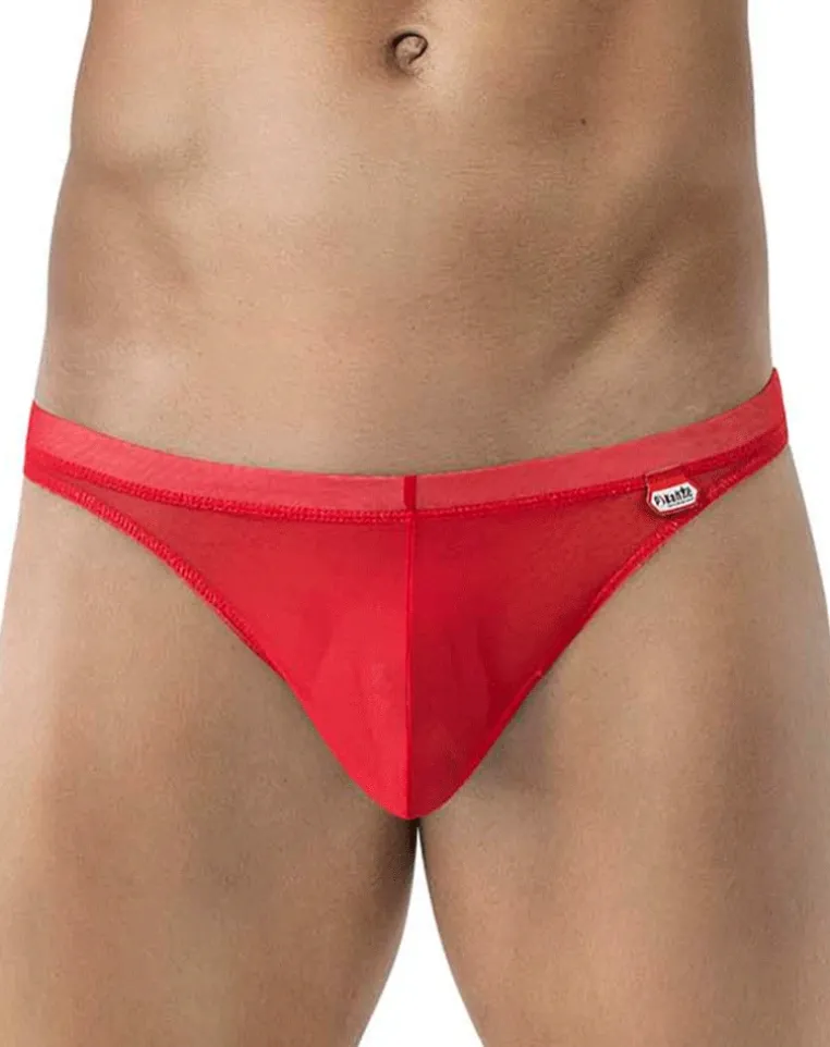 Pikante 1823 Luxury Thongs Red