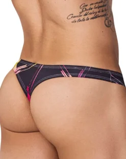 Pikante 1077 Nucleus Thongs Black