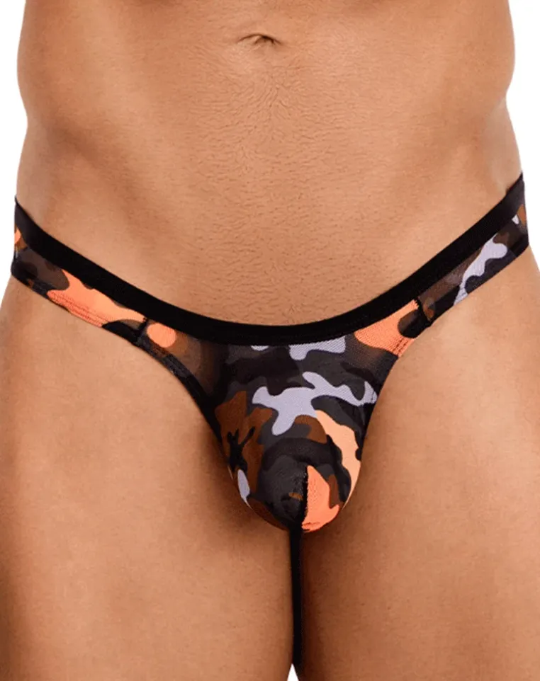 Pikante Pik 26116 Cam Thongs Multi-colored