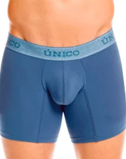 Unico 26040100217 Classic Boxer Briefs In Teal