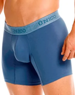 Unico 26040100217 Classic Boxer Briefs In Teal