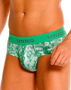 Unico 26020101102 Piramide Briefs 43-green