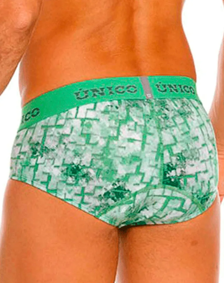 Unico 26020101102 Piramide Briefs 43-green