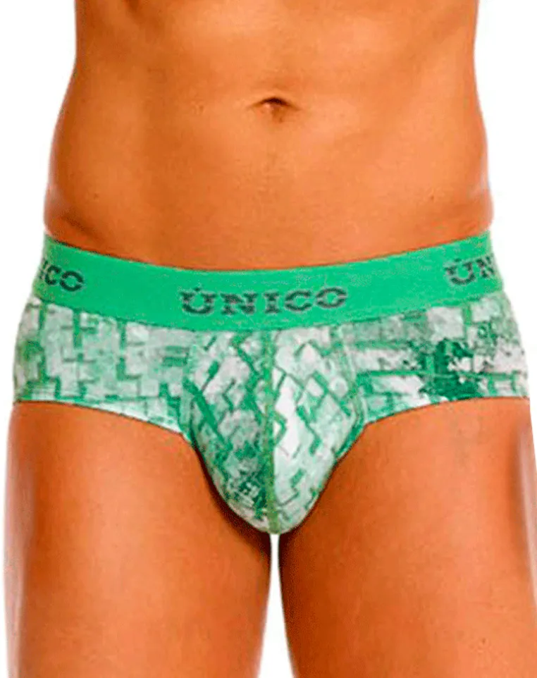 Unico 26020101102 Piramide Briefs 43-green