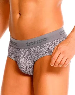 Unico 26020101114 Suede Briefs 59-gray