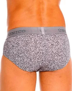 Unico 26020101114 Suede Briefs 59-gray
