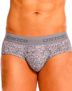 Unico 26020101114 Suede Briefs 59-gray