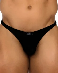 Xtremen 91185 Mesh Thongs Black