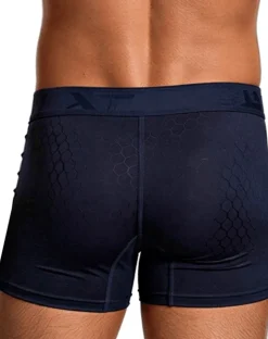 Xtremen 91256 Microfiber Boxer Briefs Dark Blue