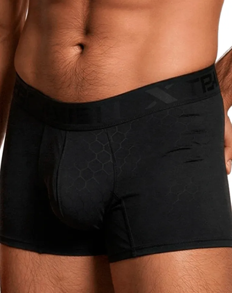 Xtremen 91256 Microfiber Boxer Briefs Black