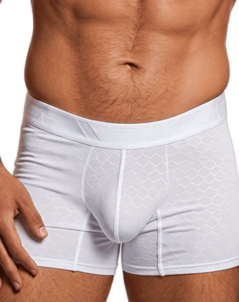 Xtremen 91256 Microfiber Boxer Briefs White