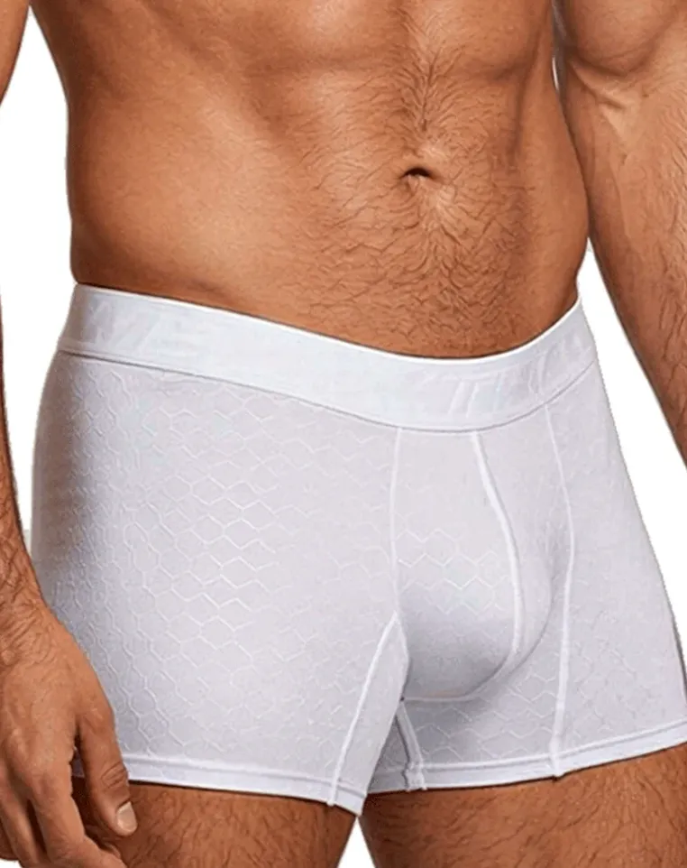 Xtremen 91256 Microfiber Boxer Briefs White