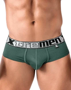 Xtremen 91221 Microfiber Briefs Green