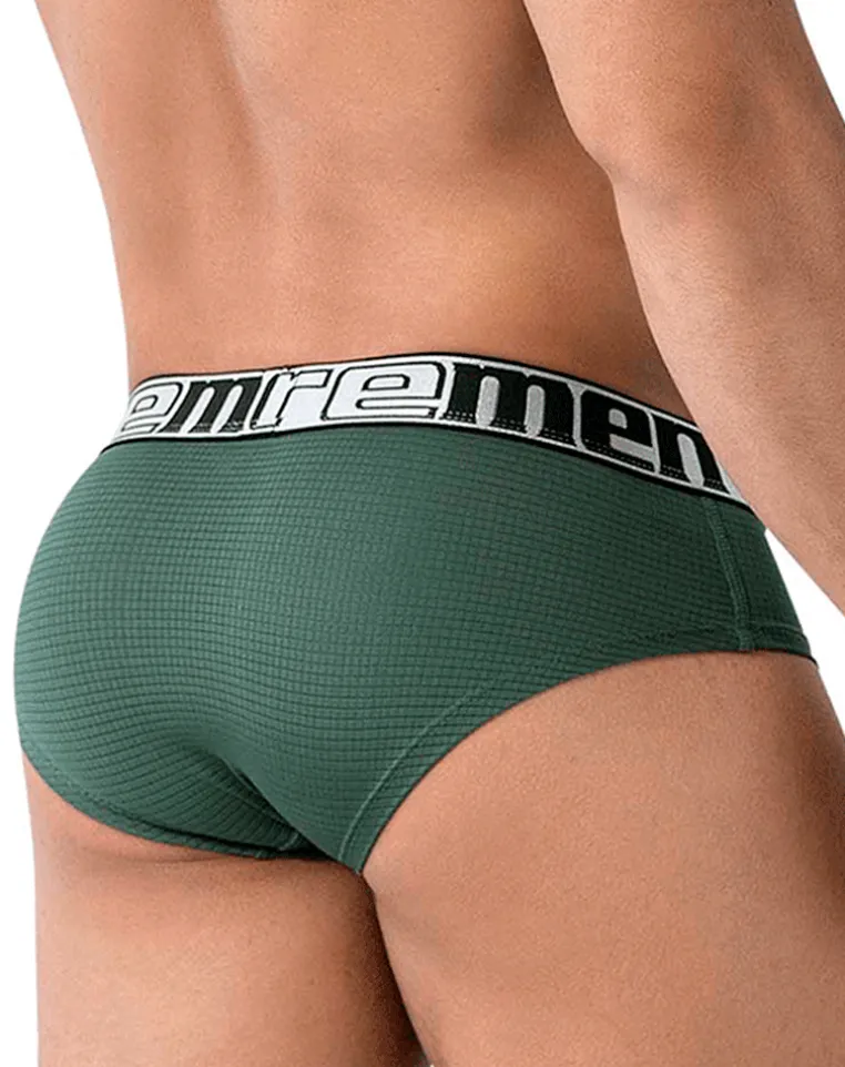 Xtremen 91221 Microfiber Briefs Green