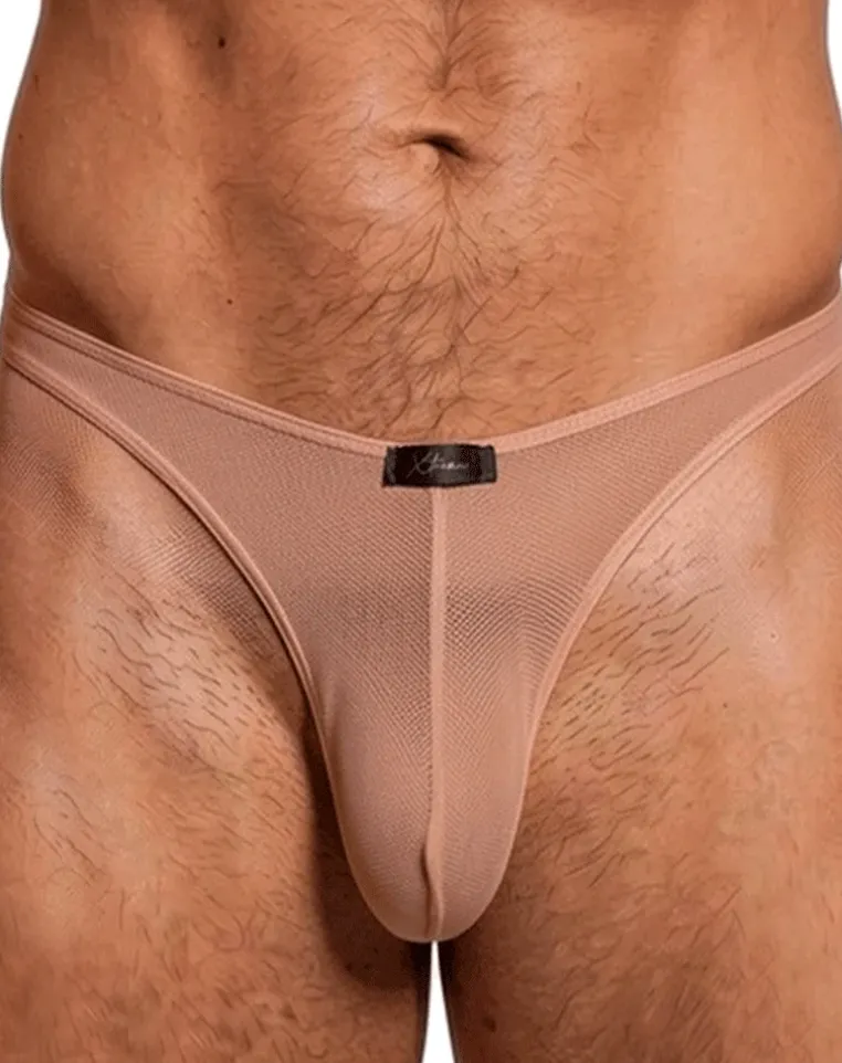 Xtremen 91264 Microfiber Mesh Bikini Brown