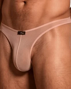 Xtremen 91264 Microfiber Mesh Bikini Brown
