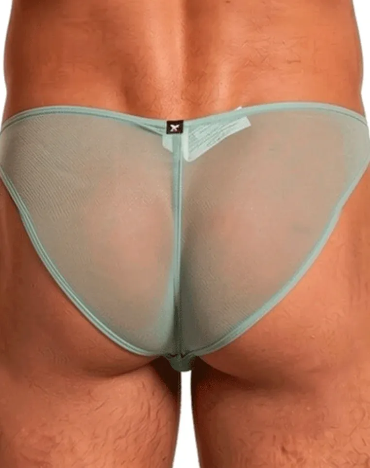 Xtremen 91264 Microfiber Mesh Bikini Green