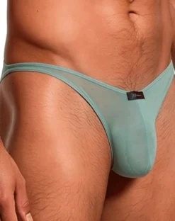 Xtremen 91264 Microfiber Mesh Bikini Green