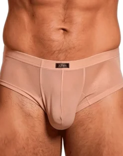 Xtremen 91263 Microfiber Mesh Briefs Brown
