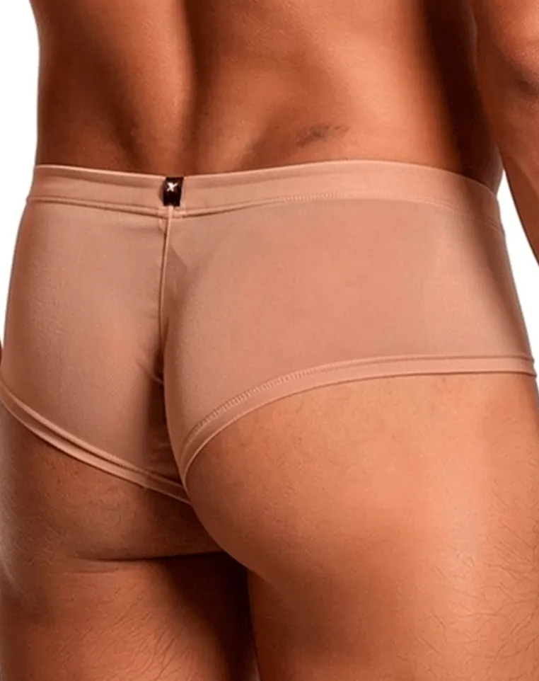 Xtremen 91263 Microfiber Mesh Briefs Brown