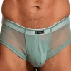 Xtremen 91263 Microfiber Mesh Briefs Green
