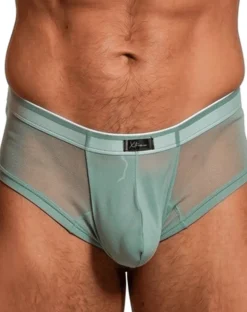 Xtremen 91263 Microfiber Mesh Briefs Green