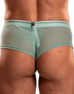 Xtremen 91263 Microfiber Mesh Briefs Green