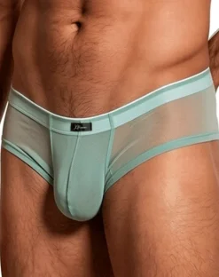Xtremen 91263 Microfiber Mesh Briefs Green
