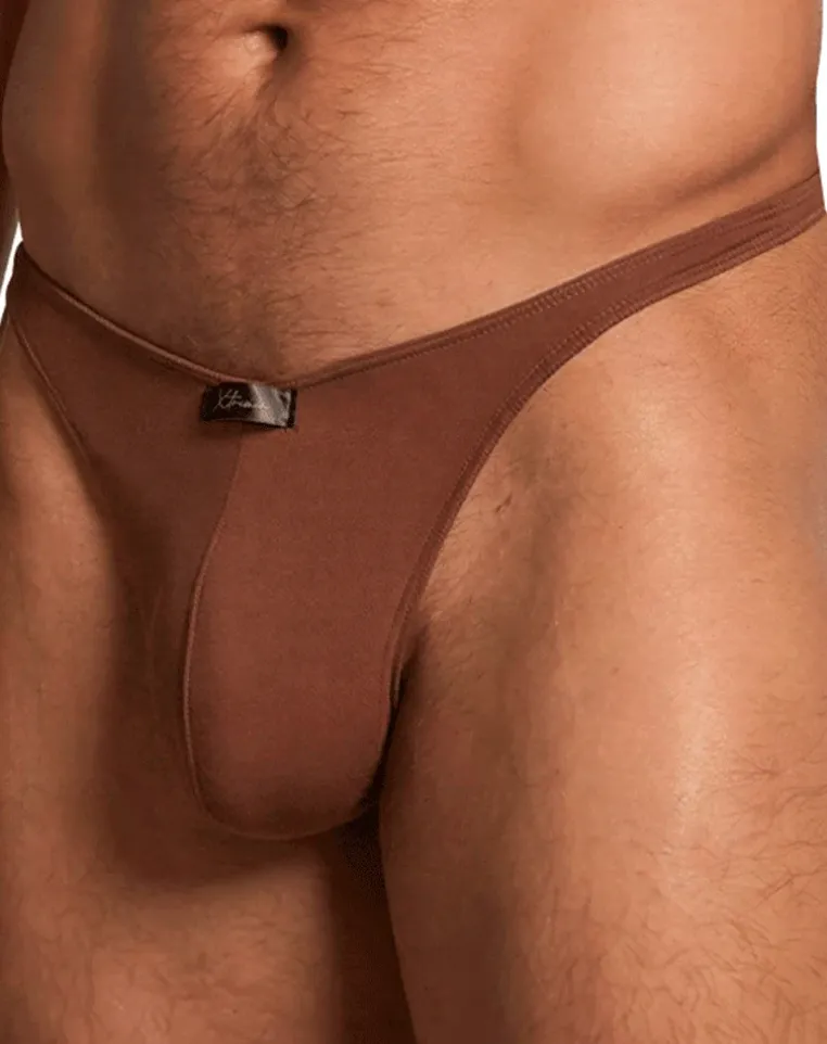 Xtremen 91254 Microfiber Thongs Chocolate