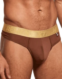 Xtremen 91253 Microfiber Thongs Chocolate