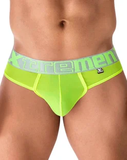 Xtremen 91235 Microfiber Thongs Neon Green
