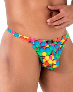 Xtremen 91247 Printed Thongs Bubbles