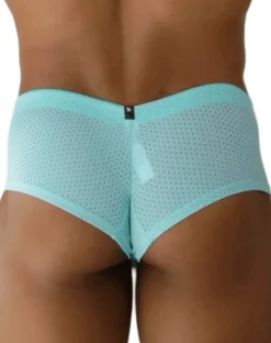 Xtremen 91269 Sleek V-cut Performance Mesh Briefs Seawater