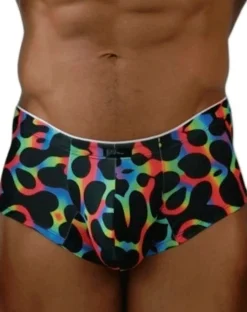 Xtremen 91283 Ultimate Low-rise Rainbow Printed Briefs Mushroom