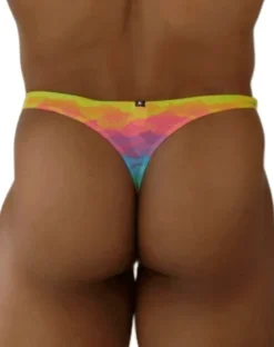 Xtremen 91284 Ultimate Rainbow Expression Men's Thong Cloud