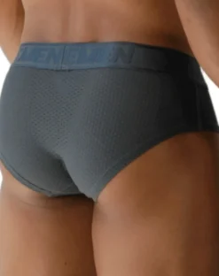 Xtremen 91250 Xtremen Athletic Performance Mesh Briefs Gray