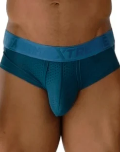 Xtremen 91250 Xtremen Athletic Performance Mesh Briefs Petrol