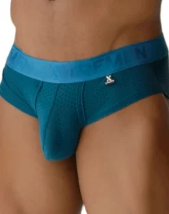 Xtremen 91250 Xtremen Athletic Performance Mesh Briefs Petrol