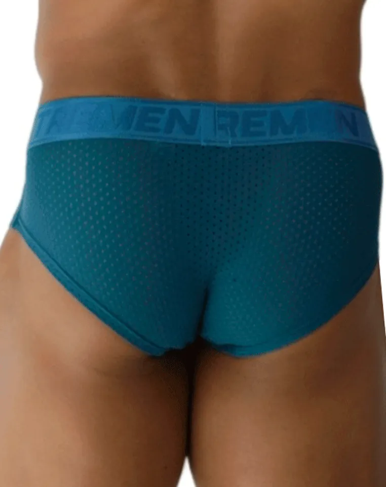 Xtremen 91250 Xtremen Athletic Performance Mesh Briefs Petrol