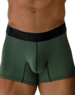 Xtremen 91251 Xtremen Micro-perforated Boxer Briefs Military Green