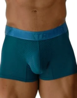 Xtremen 91251 Xtremen Micro-perforated Boxer Briefs Petrol