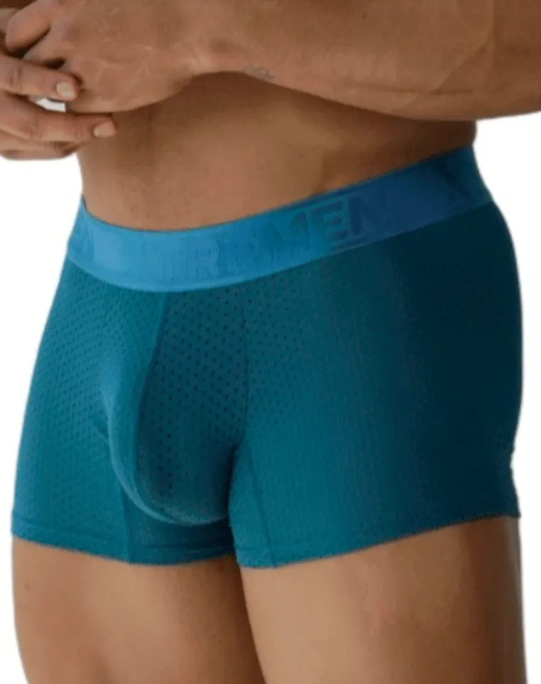 Xtremen 91251 Xtremen Micro-perforated Boxer Briefs Petrol