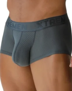 Xtremen 91252 Xtremen Signature Breathable Trunks Gray