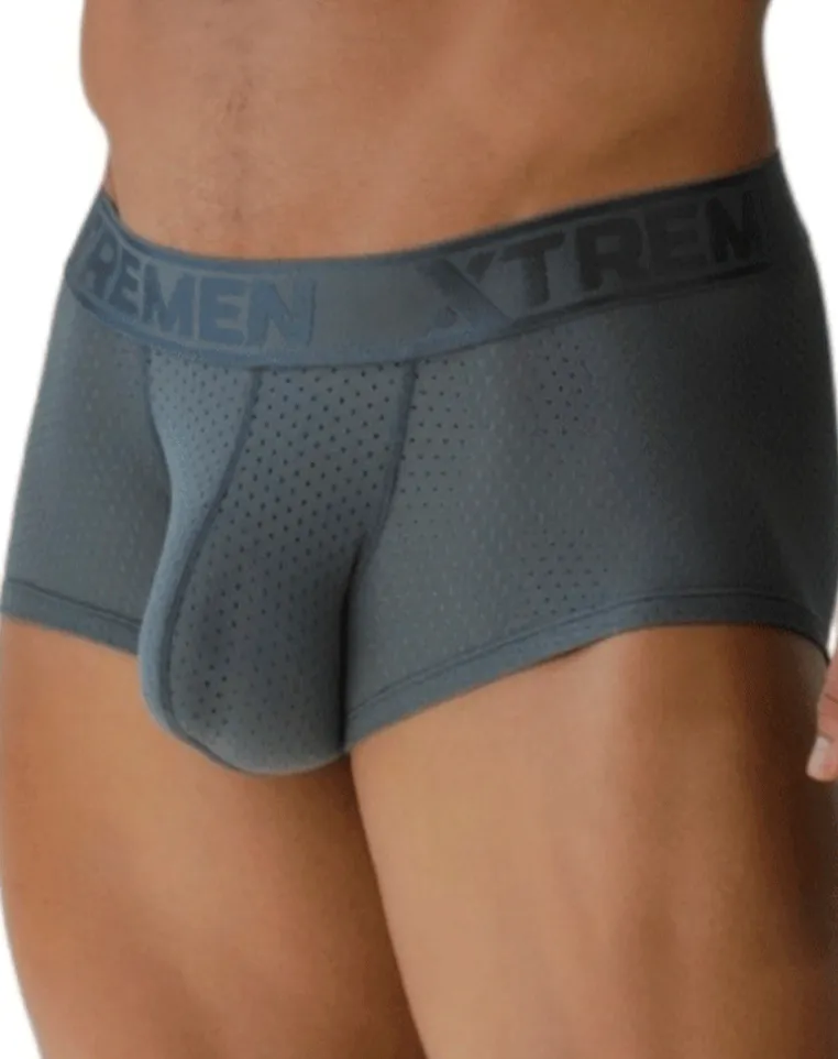 Xtremen 91252 Xtremen Signature Breathable Trunks Gray